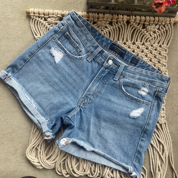 Lucky Brand Jean Shorts Size 4 / 27 - Picture 2 of 6